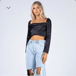 Princess Polly Love Song Crop Top